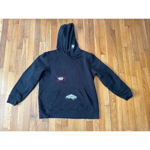 Lurking Class Hoodie Men's Sweater Pullover Sweatshirt Skull Goth Size L